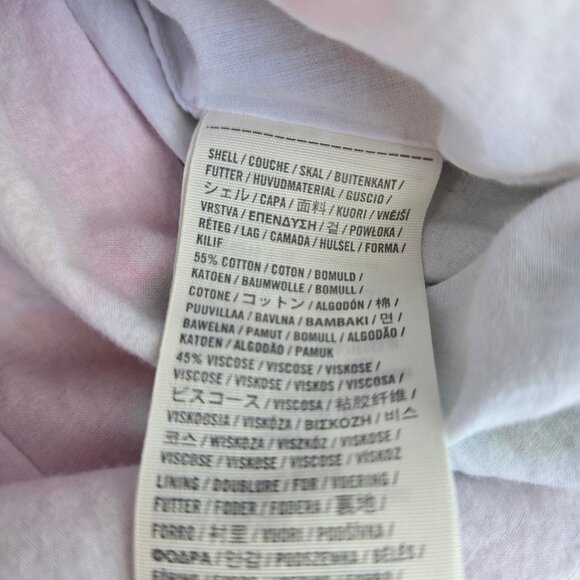 Y2K Abercrombie Fitch Floral mini Skirt Size M Tiered Fairy Coquette Dolette - Picture 9 of 9